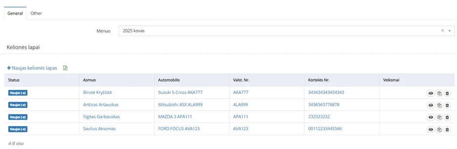 Travel Sheet Management | VECTICUM